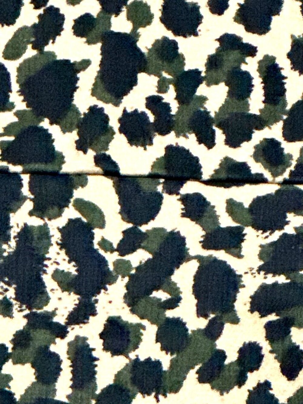 Forever 21 M Leopard Print Mini Dress Beige Black Spaghetti Strap Front Slit Zip - Picture 12 of 12